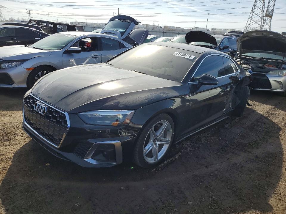 Продаж на аукціоні авто 2022 Audi A5, vin: WAUSAAF57NA027841, номер лоту: 41738416