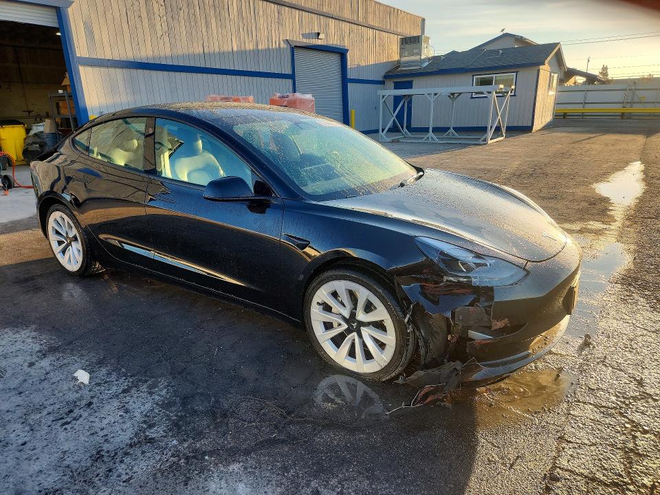 Продаж на аукціоні авто 2022 Tesla Model 3, vin: 5YJ3E1EA2NF372423, номер лоту: 46220266
