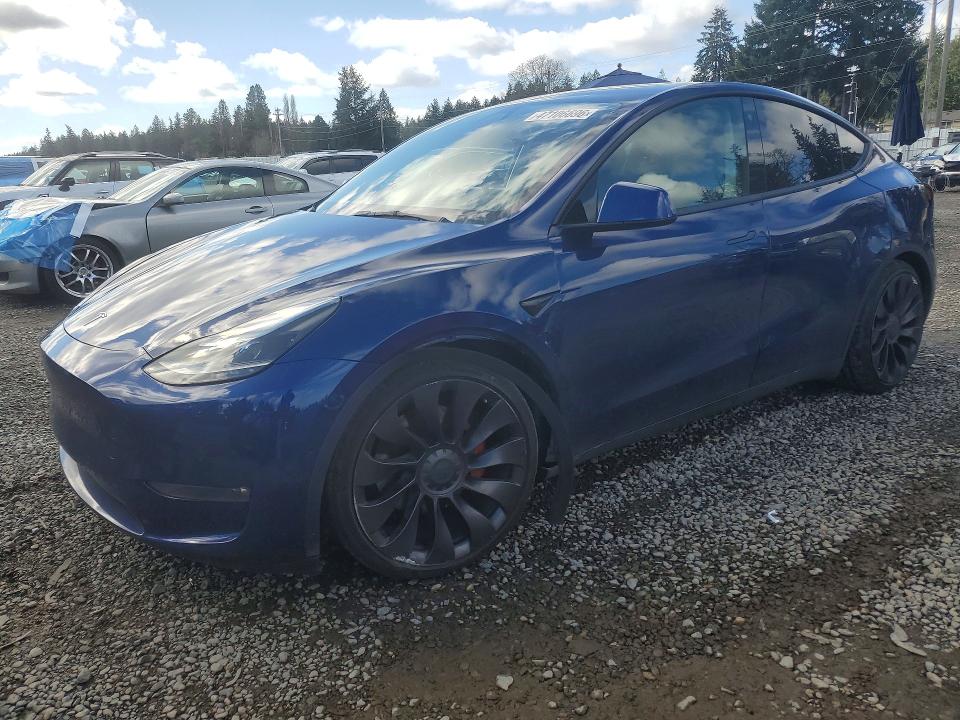 Продаж на аукціоні авто 2022 Tesla Model Y, vin: 7SAYGDEF1NF397619, номер лоту: 47106696