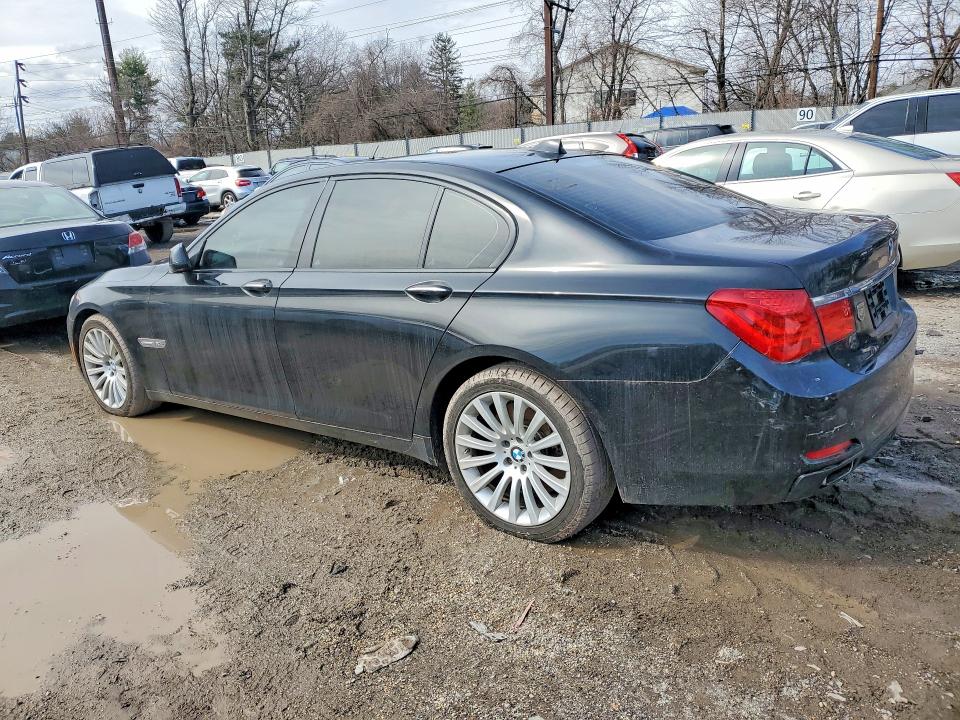 2012 Bmw 750 მანქანა იყიდება აუქციონზე, vin: WBAKC6C59CC395693, აუქციონის ნომერი: 46200196