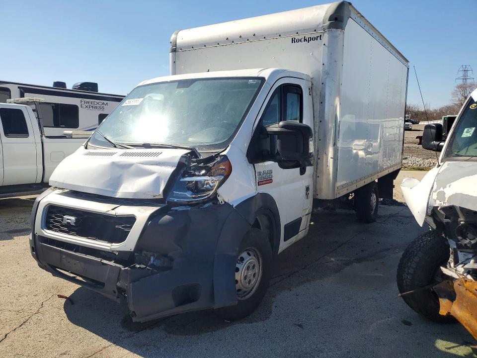 Продаж на аукціоні авто 2019 Ram Promaster 3500, vin: 3C7WRVLG9KE527781, номер лоту: 45609966