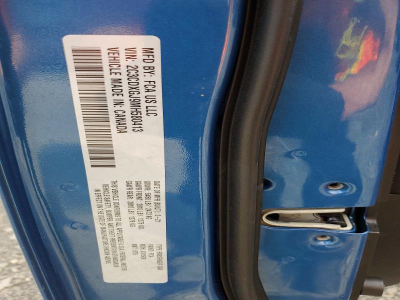 Aukcja sprzedaży 2021 Dodge Charger, vin: 2C3CDXGJ9MH580413, numer aukcji: 78786335