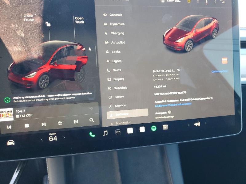 Aukcja sprzedaży 2024 Tesla Model Y, vin: 7SAYGDEE9RF152578, numer aukcji: 46871896