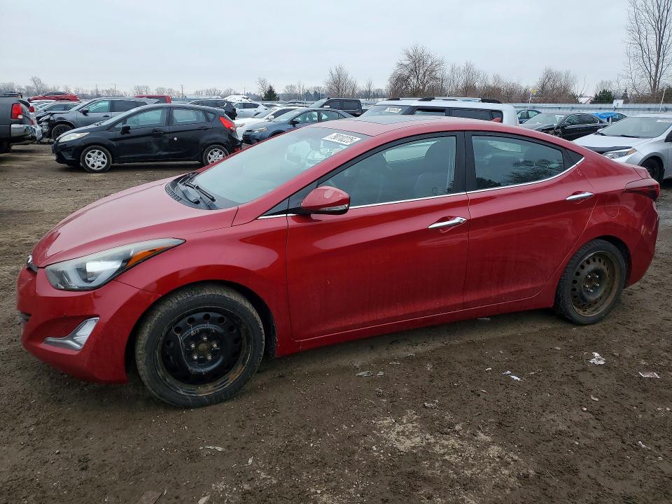 79010225 :رقم المزاد ، KMHDH4AH4EU105352 vin ، 2014 Hyundai Elantra مزاد بيع