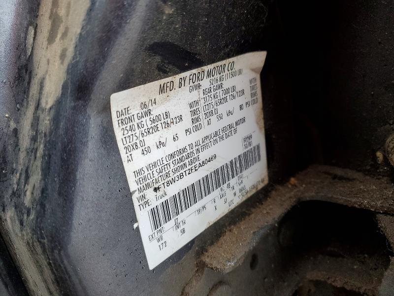 2015 Ford F350 მანქანა იყიდება აუქციონზე, vin: 1FT8W3BT2FEA80469, აუქციონის ნომერი: 41727426