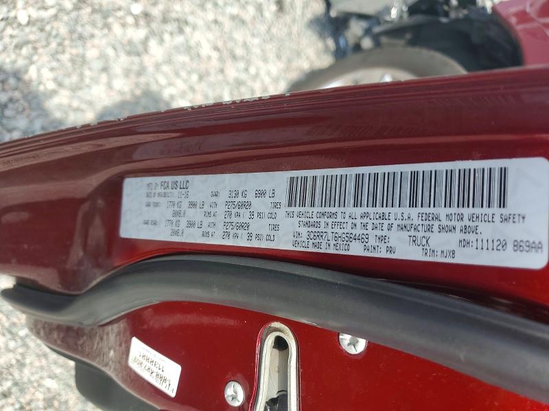 Продажа на аукционе авто 2017 Ram 1500, vin: 3C6RR7LT6HG564469, номер лота: 47065836