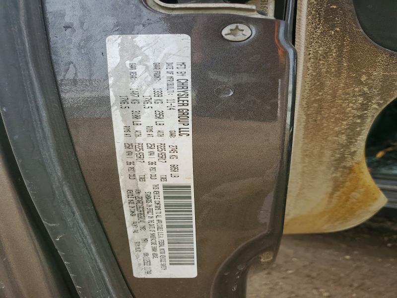 47221976 :رقم المزاد ، 2C4RC1BG3FR630141 vin ، 2015 Chrysler Town & Country مزاد بيع