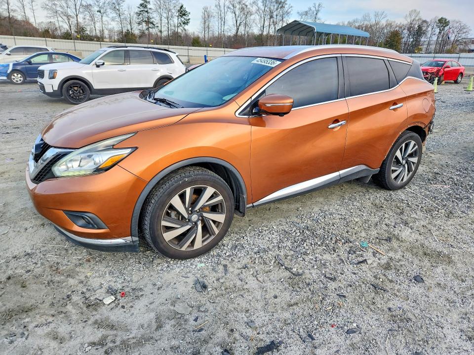Aukcja sprzedaży 2015 Nissan Murano, vin: 5N1AZ2MH1FN237383, numer aukcji: 45495336