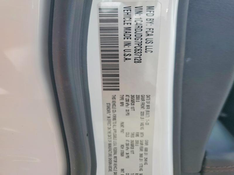2023 Dodge Durango მანქანა იყიდება აუქციონზე, vin: 1C4RDJDG7PC637128, აუქციონის ნომერი: 45941196