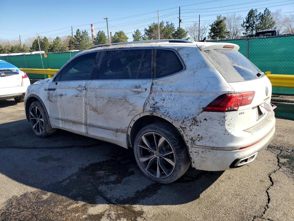 Aukcja sprzedaży 2022 Volkswagen Tiguan, vin: 3VV4B7AXXNM136500, numer aukcji: 46343406