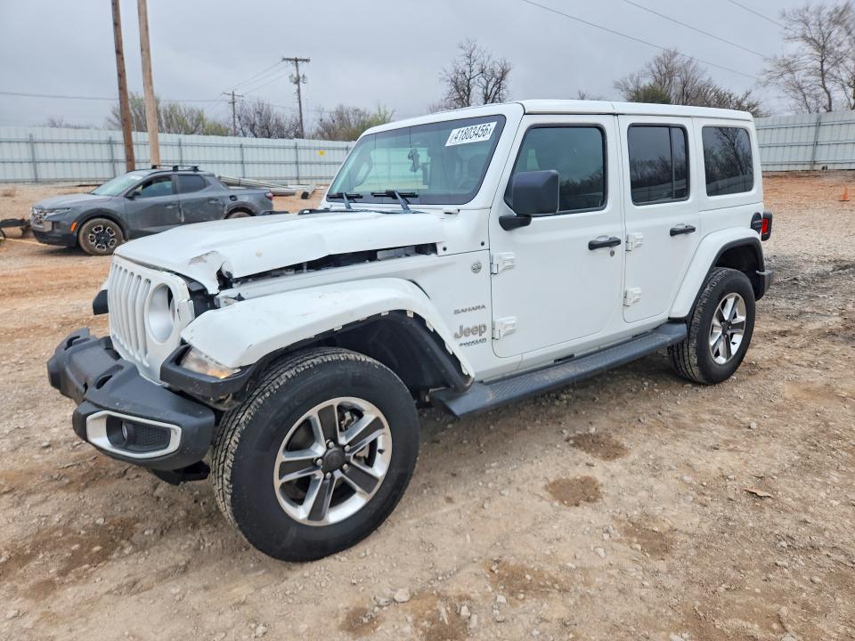2019 Jeep Wrangler Unlimited მანქანა იყიდება აუქციონზე, vin: 1C4HJXEGXKW531804, აუქციონის ნომერი: 41803456