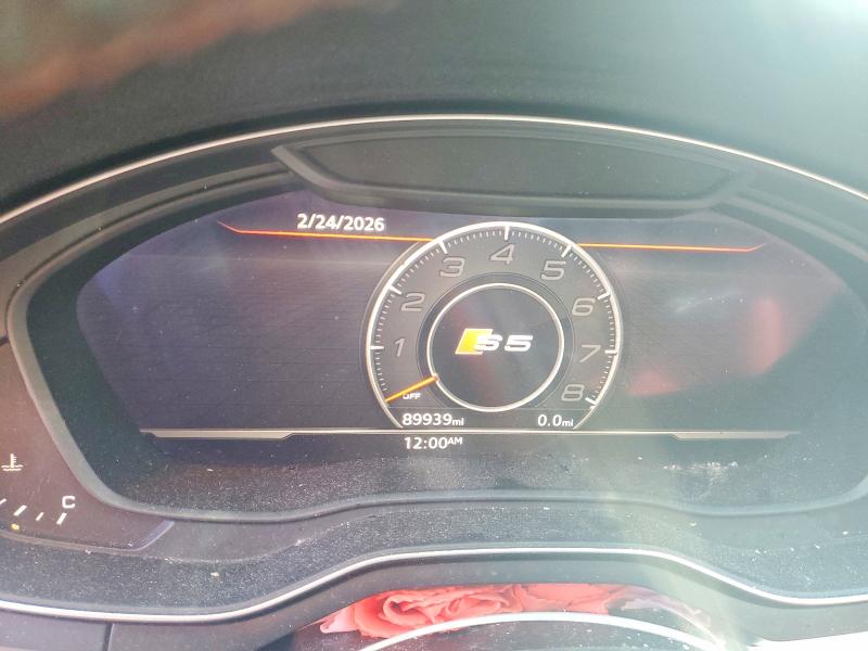 79426285 :رقم المزاد ، WAUC4CF50JA064960 vin ، 2018 Audi S5 مزاد بيع