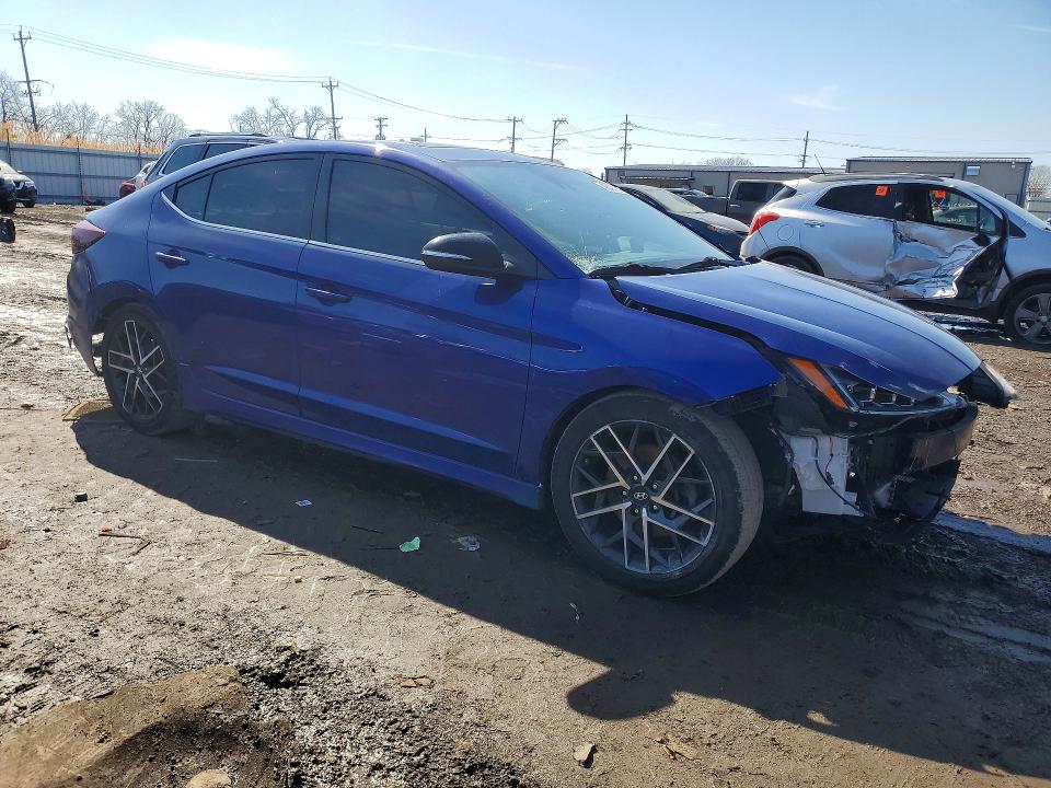 Продажа на аукционе авто 2020 Hyundai Elantra, vin: KMHD04LB4LU074035, номер лота: 46497246