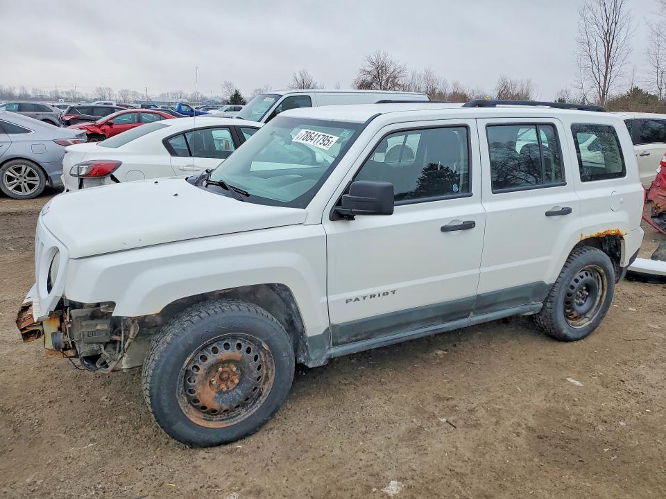 Auction sale of the 2011 Jeep Patriot, vin: 1J4NF2GB1BD133203, lot number: 78641795
