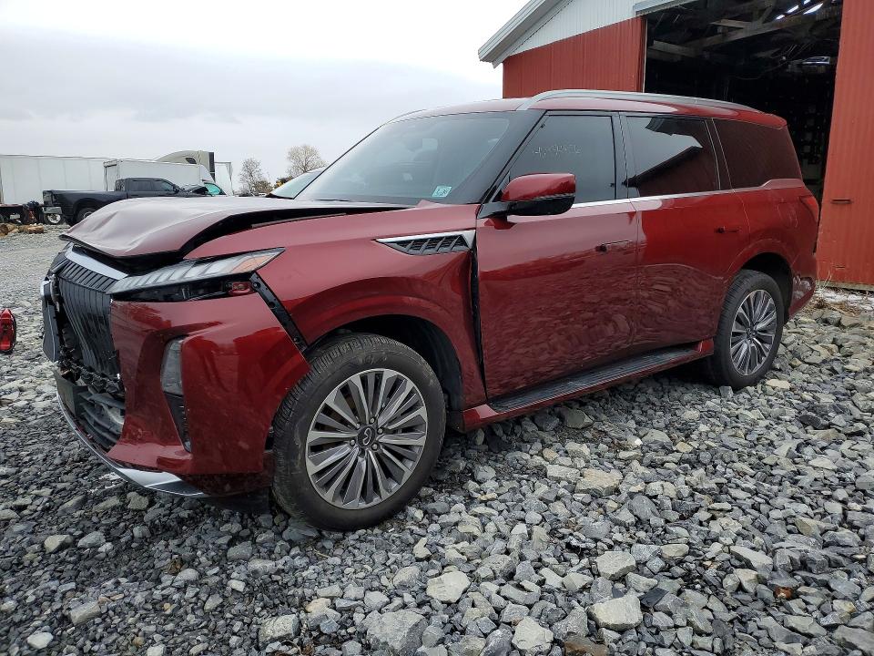 46954856 :رقم المزاد ، JN8AZ3DB4S9404364 vin ، 2025 Infiniti Qx80 مزاد بيع