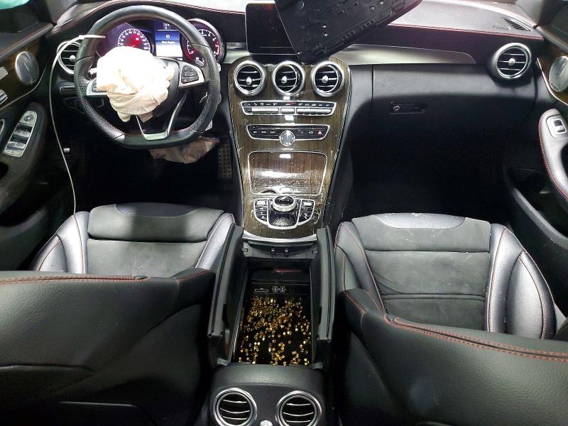47248266 :رقم المزاد ، 55SWF6EB2HU190935 vin ، 2017 Mercedes-benz C مزاد بيع