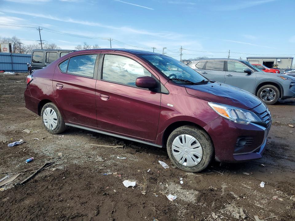 Продаж на аукціоні авто 2022 Mitsubishi Mirage, vin: ML32FUFJXNHF03712, номер лоту: 46702936