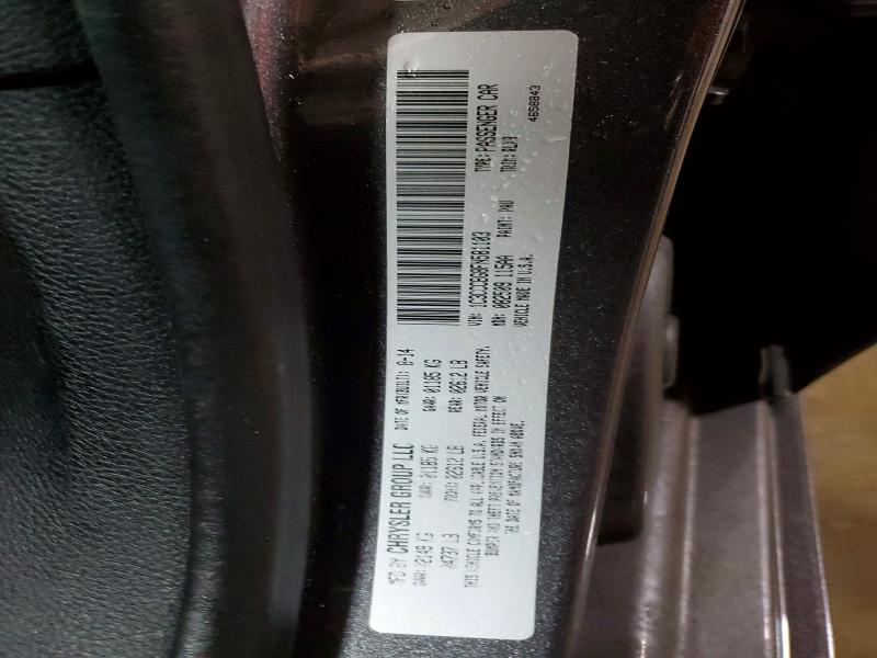 Продажа на аукционе авто 2015 Chrysler 200, vin: 1C3CCCBG8FN581103, номер лота: 41777556