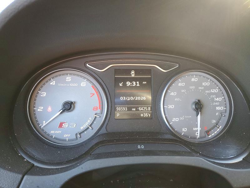 Продаж на аукціоні авто 2016 Audi S3, vin: WAUB1GFF4G1063470, номер лоту: 41646176