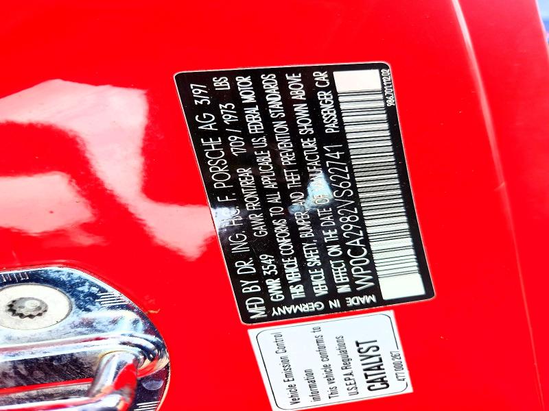 Aukcja sprzedaży 1997 Porsche Boxster, vin: WP0CA2982VS622741, numer aukcji: 46902956