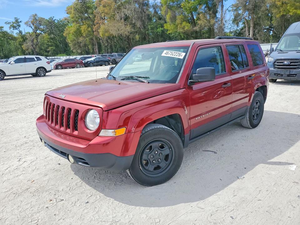Продажа на аукционе авто 2016 Jeep Patriot, vin: 1C4NJPBA0GD761826, номер лота: 46752226