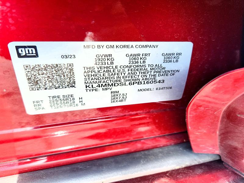 Продажа на аукционе авто 2023 Buick Encore Gx, vin: KL4MMDSL6PB160543, номер лота: 79010915