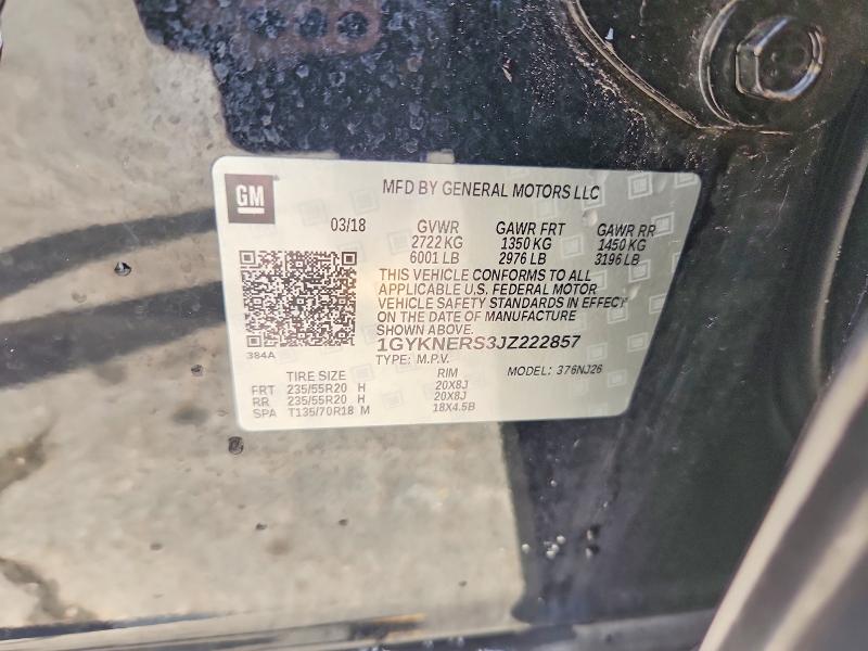 Продаж на аукціоні авто 2018 Cadillac Xt5, vin: 1GYKNERS3JZ222857, номер лоту: 47317886