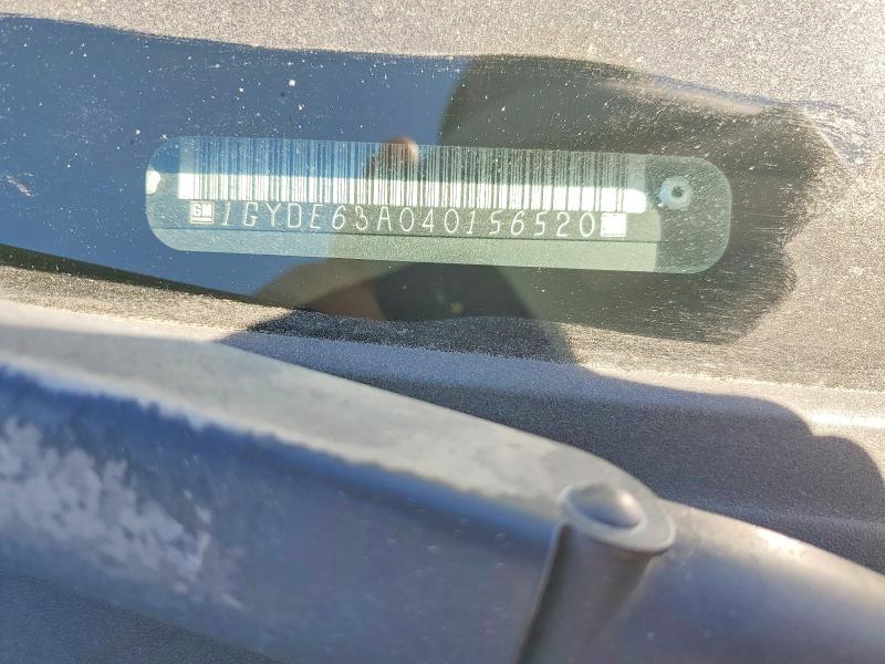 Aukcja sprzedaży 2004 Cadillac Srx, vin: 1GYDE63A040156520, numer aukcji: 79939025
