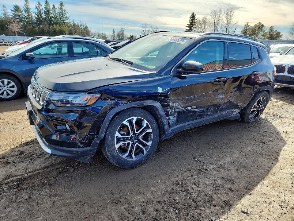 Продаж на аукціоні авто 2022 Jeep Compass, vin: 3C4NJDCB8NT220987, номер лоту: 79944625