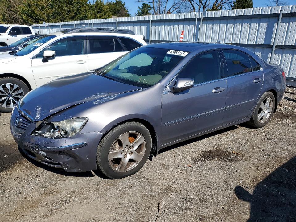 47082796 :رقم المزاد ، JH4KB16565C006224 vin ، 2005 Acura Rl مزاد بيع