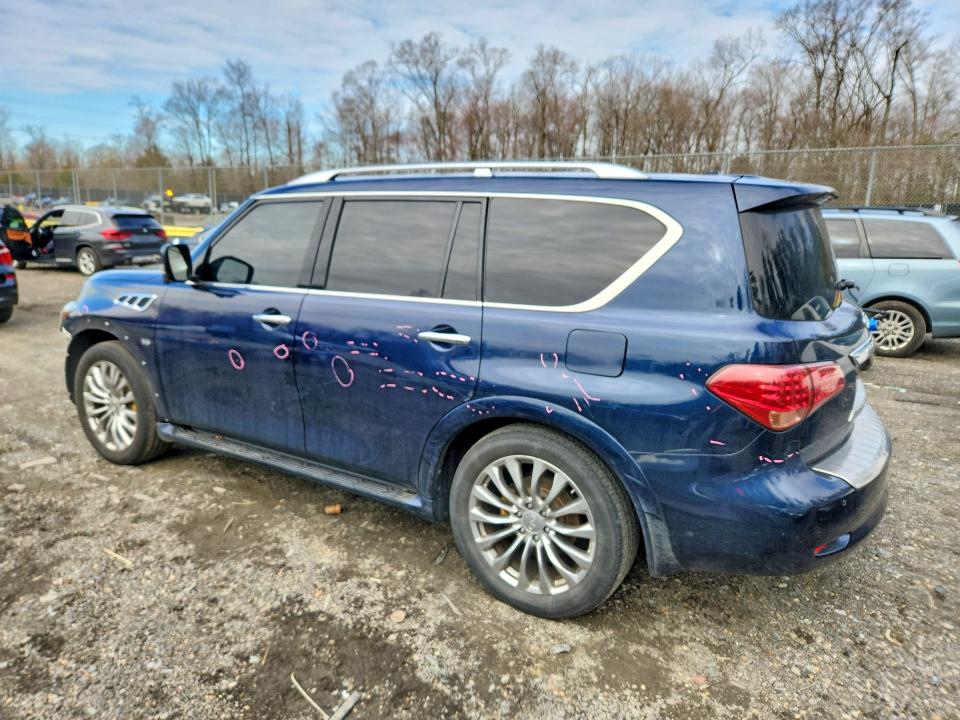2017 Infiniti Qx80 მანქანა იყიდება აუქციონზე, vin: JN8AZ2NE6H9160034, აუქციონის ნომერი: 46162716