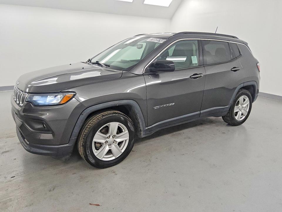2022 Jeep Compass მანქანა იყიდება აუქციონზე, vin: 3C4NJCBB0NT182649, აუქციონის ნომერი: 78609745