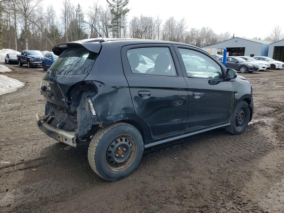 47513686 :رقم المزاد ، ML32A5HJ0JH007102 vin ، 2018 Mitsubishi Mirage مزاد بيع