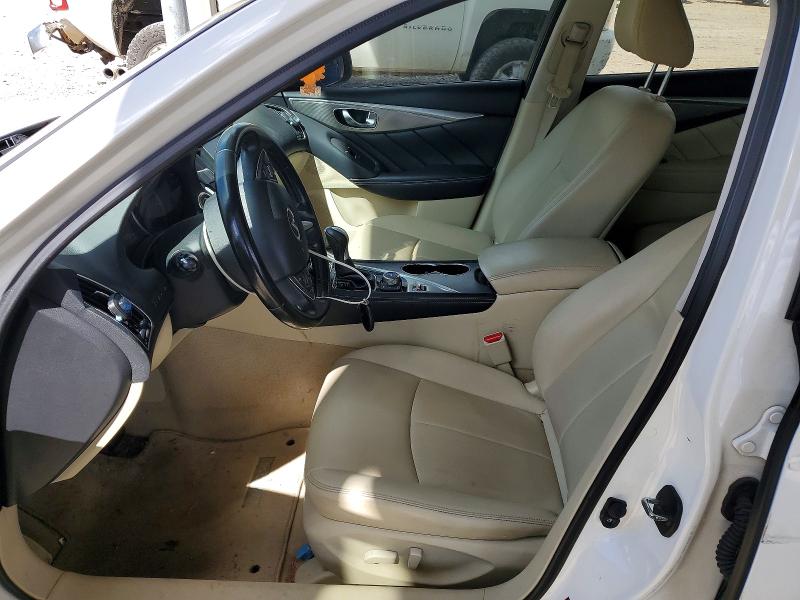 79941845 :رقم المزاد ، JN1BV7APXFM354465 vin ، 2015 Infiniti Q50 مزاد بيع