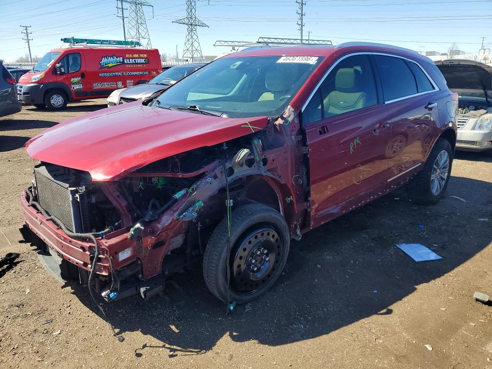 2019 Cadillac Xt5 მანქანა იყიდება აუქციონზე, vin: 1GYKNCRS7KZ160725, აუქციონის ნომერი: 46361596