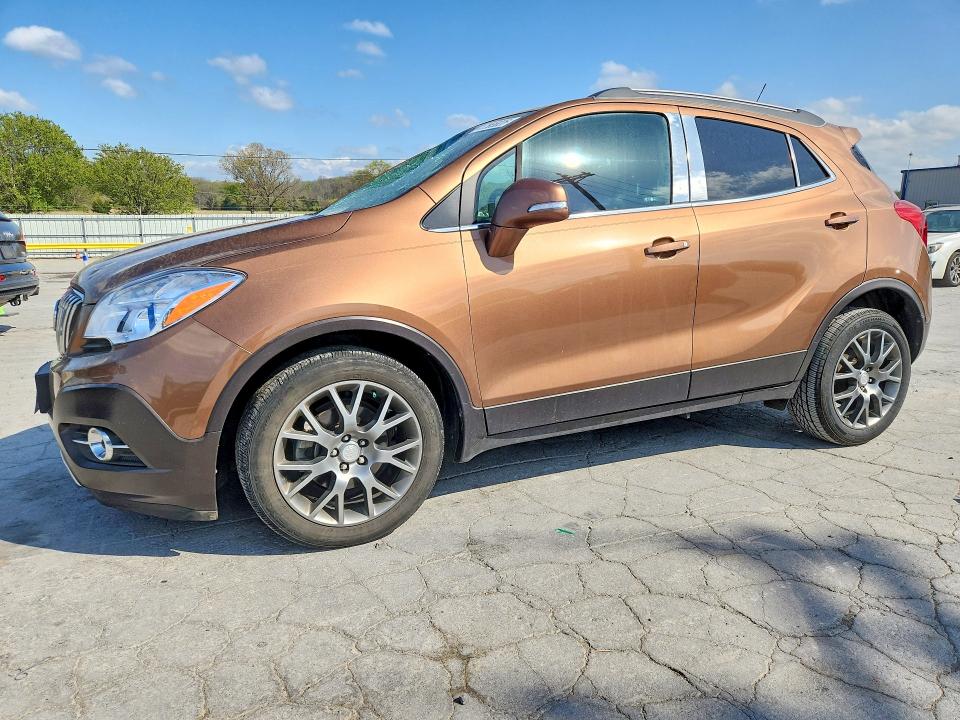 47565826 :رقم المزاد ، KL4CJ1SM6GB600529 vin ، 2016 Buick Encore مزاد بيع