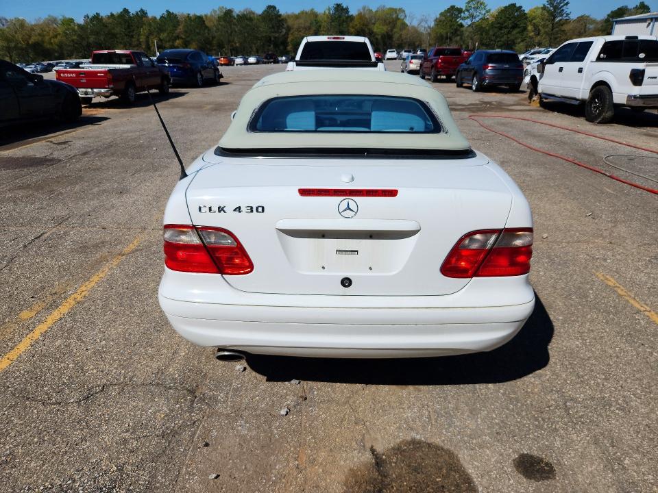 47038366 :رقم المزاد ، WDBLK70G71T076665 vin ، 2001 Mercedes-benz Clk مزاد بيع