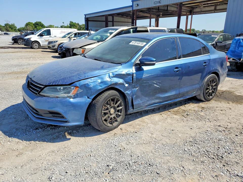 47814876 :رقم المزاد ، 3VWD07AJ4FM244979 vin ، 2015 Volkswagen Jetta مزاد بيع