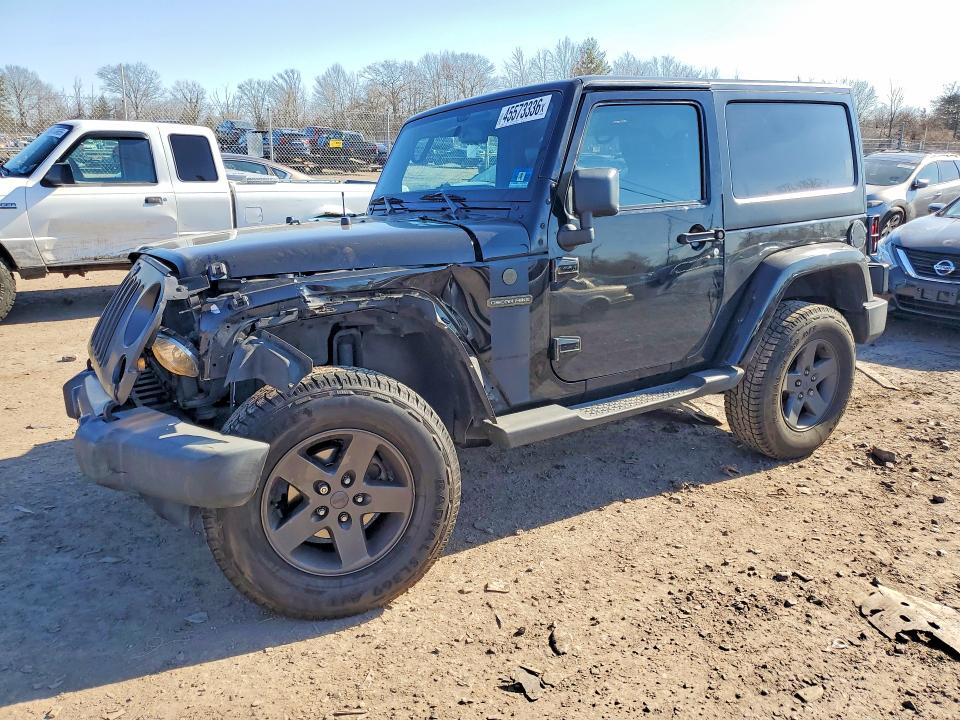 Продажа на аукционе авто 2016 Jeep Wrangler, vin: 1C4AJWAGXGL206466, номер лота: 45573336