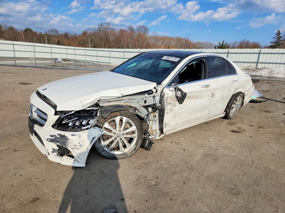 45687476 :رقم المزاد ، 55SWF8EB0KU286761 vin ، 2019 Mercedes-benz C مزاد بيع