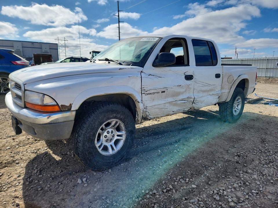 2002 Dodge Dakota მანქანა იყიდება აუქციონზე, vin: 1B7HG48N22S616926, აუქციონის ნომერი: 47708326
