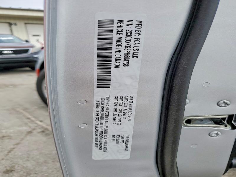 47181766 :رقم المزاد ، 2C3CDXKG3PH608738 vin ، 2023 Dodge Charger مزاد بيع