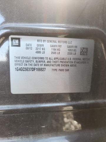 2013 Buick Lacrosse მანქანა იყიდება აუქციონზე, vin: 1G4GC5E37DF166827, აუქციონის ნომერი: 47154656