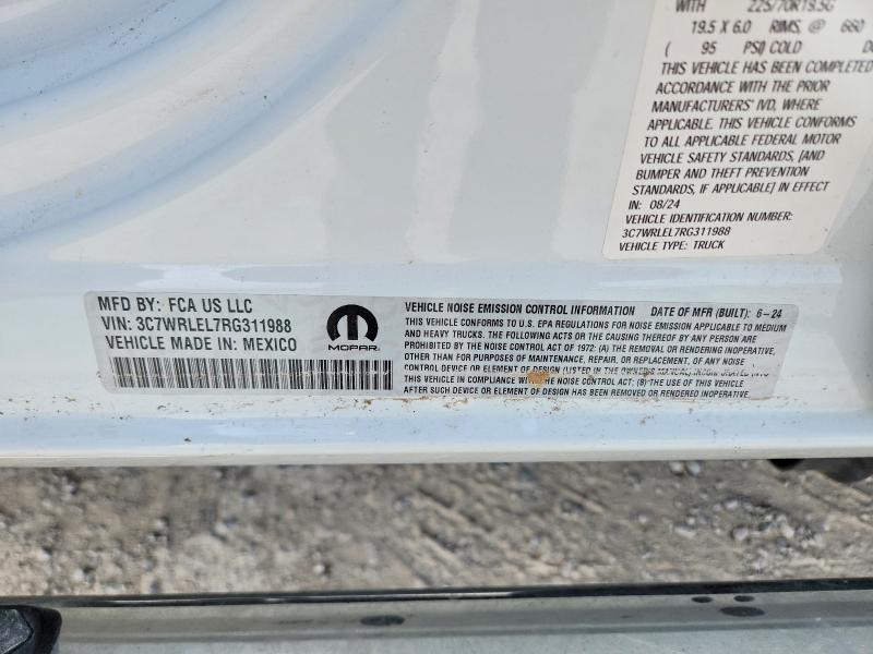 Продажа на аукционе авто 2024 Ram 4500, vin: 3C7WRLEL7RG311988, номер лота: 46910986