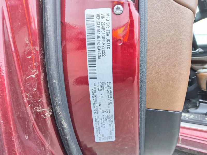 Продажа на аукционе авто 2020 Chrysler Pacifica, vin: 2C4RC1GG9LR238222, номер лота: 77673255