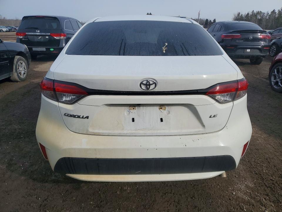 2022 Toyota Corolla Le 4dr მანქანა იყიდება აუქციონზე, vin: 5YFBPMBEXNP279314, აუქციონის ნომერი: 46811056