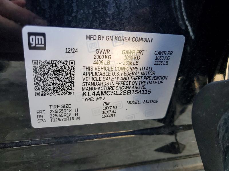 Продажа на аукционе авто 2025 Buick Encore Gx, vin: KL4AMCSL2SB154115, номер лота: 79978565