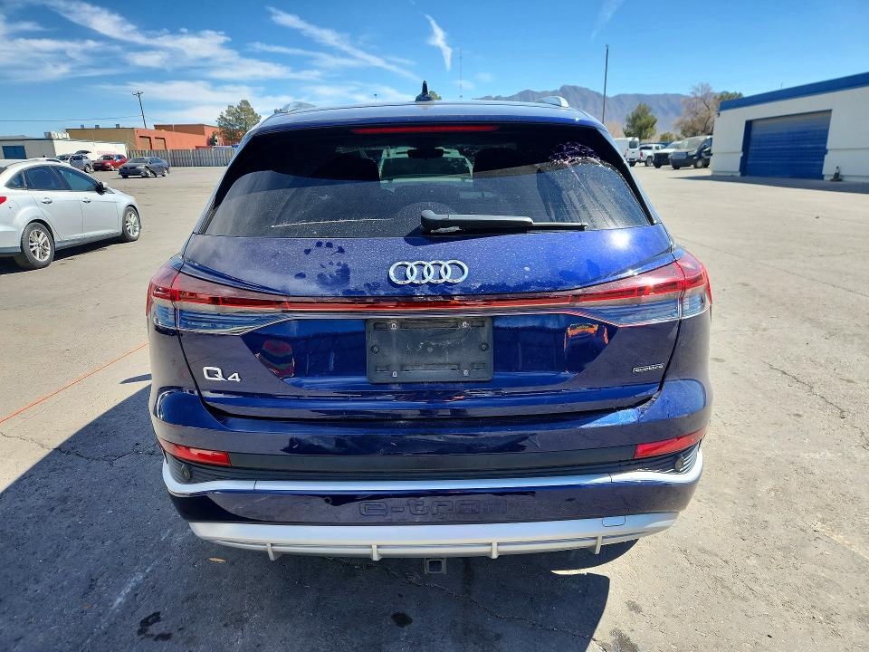 2023 Audi Q4 E-tron მანქანა იყიდება აუქციონზე, vin: WA1K2BFZ8PP032985, აუქციონის ნომერი: 79347065