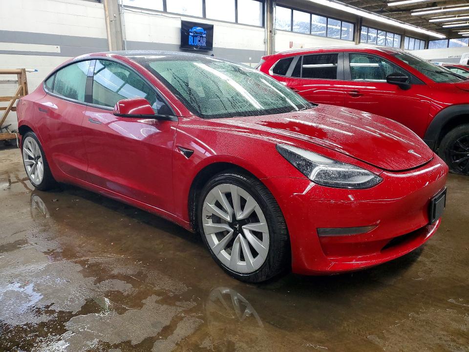 Продажа на аукционе авто 2022 Tesla Model 3, vin: 5YJ3E1EA7NF187770, номер лота: 79978295