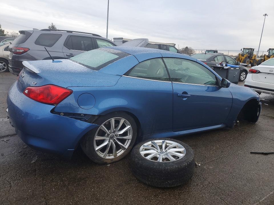79843115 :رقم المزاد ، JN1CV6FE9BM951042 vin ، 2011 Infiniti G37 Convertible مزاد بيع